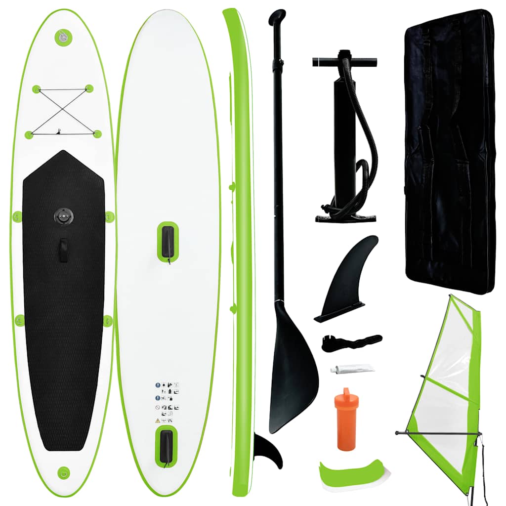 Inflatable SUP Board with Sail Set and
