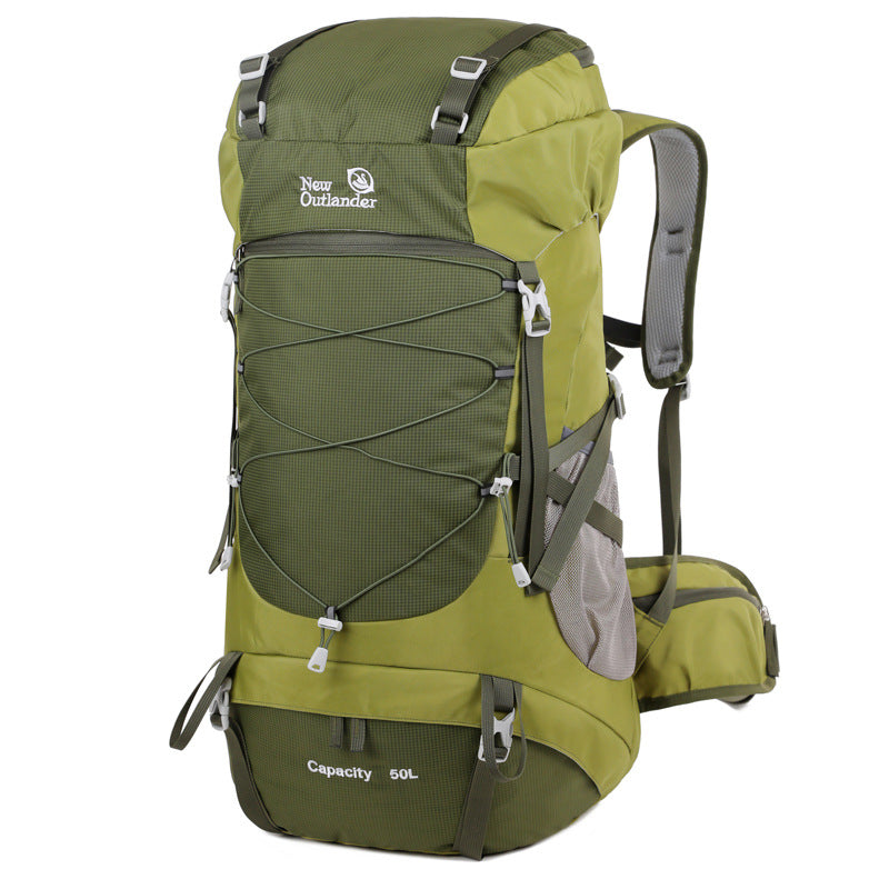 Outdoor Mountaineering Bag 50L Large Capacity Backpack
