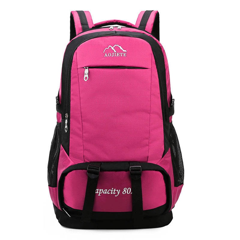 Men's 60L Large Capacity Travel Hiking Backpack