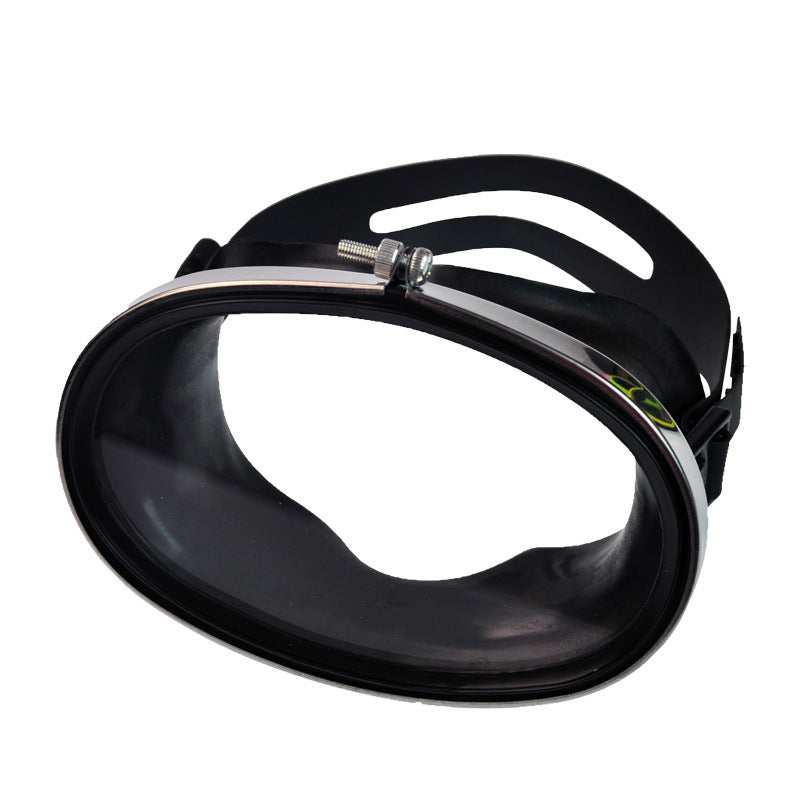 HD Tempered Glass Stainless Steel Swimming Goggles