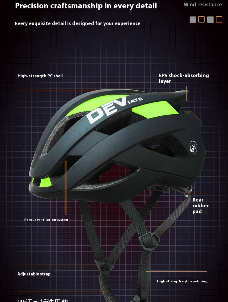 Bicycle Breathable Integrated Mountain Bike Helmet