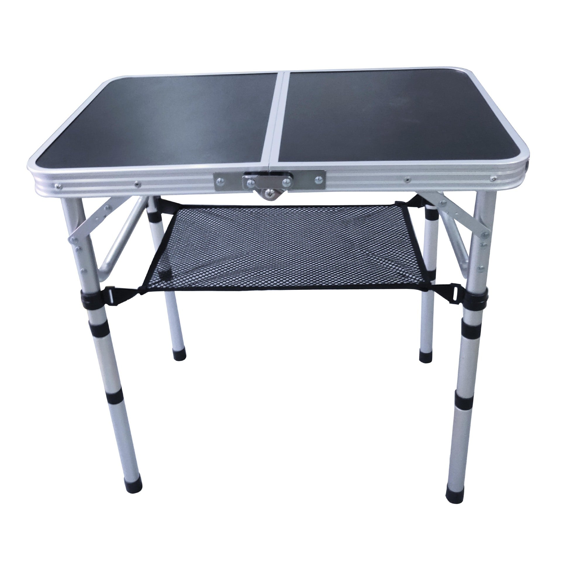 AMZ Small Ruler Camping Table 604060 Two Fold Foldable Camping Picnic With Net