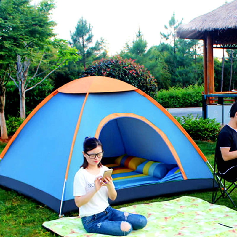 Automatic Double Single Door Camping Tent