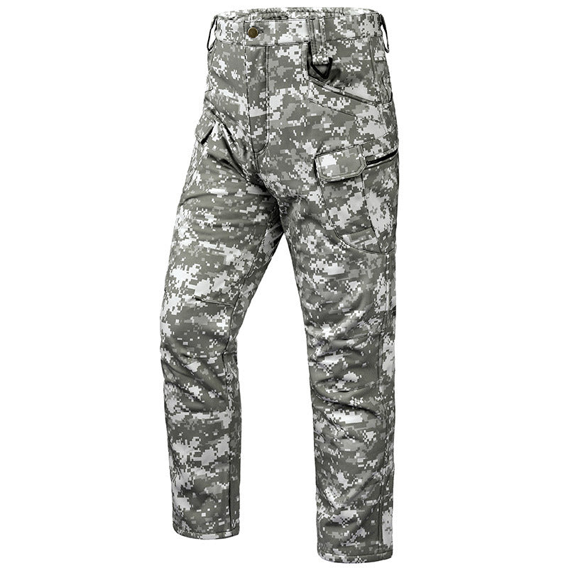 Fashion Personality Men's Fleece Climbing Pants