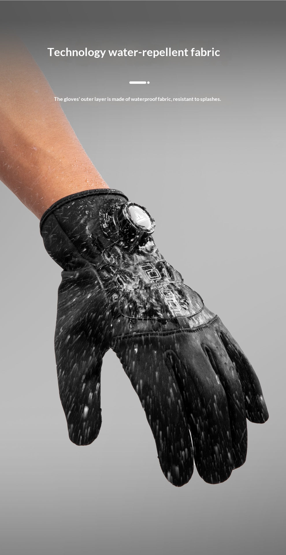Warm And Windproof Mountain Riding Gloves