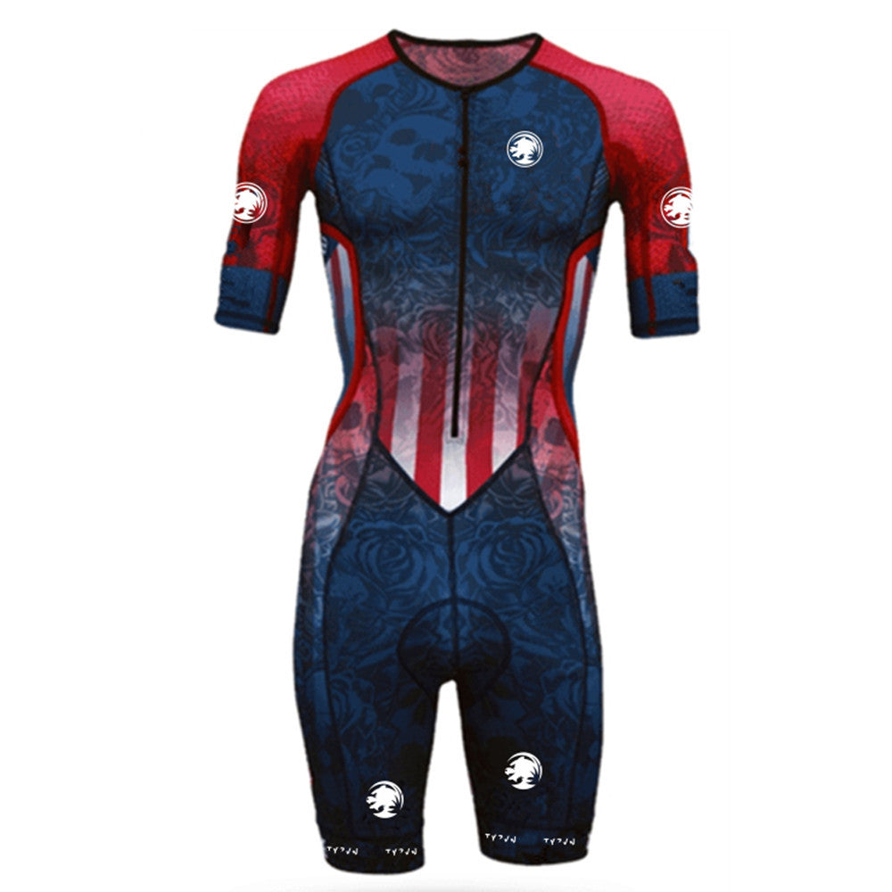 Men's Triathlon Wetsuit Knitted Suit