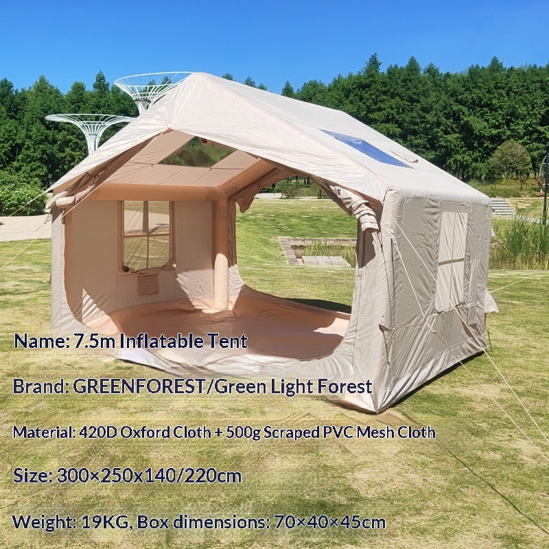 Warmth-Enhanced Thickened Camping Inflatable Tent