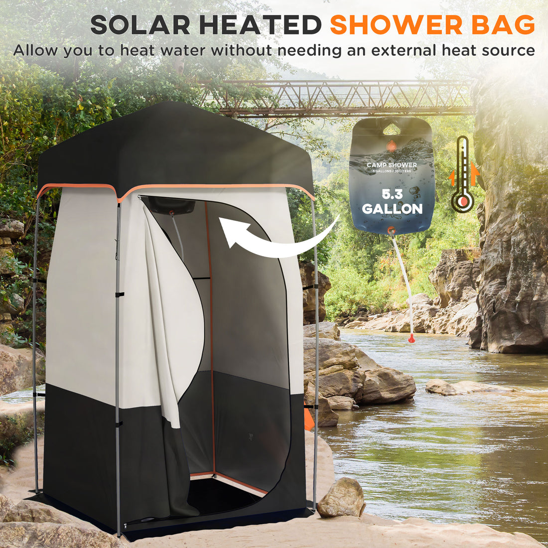 Camping Shower Tent