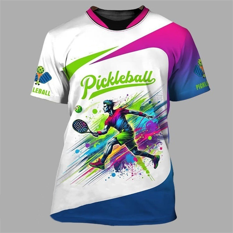 Mens Fashionable Pickleball T-Shirt