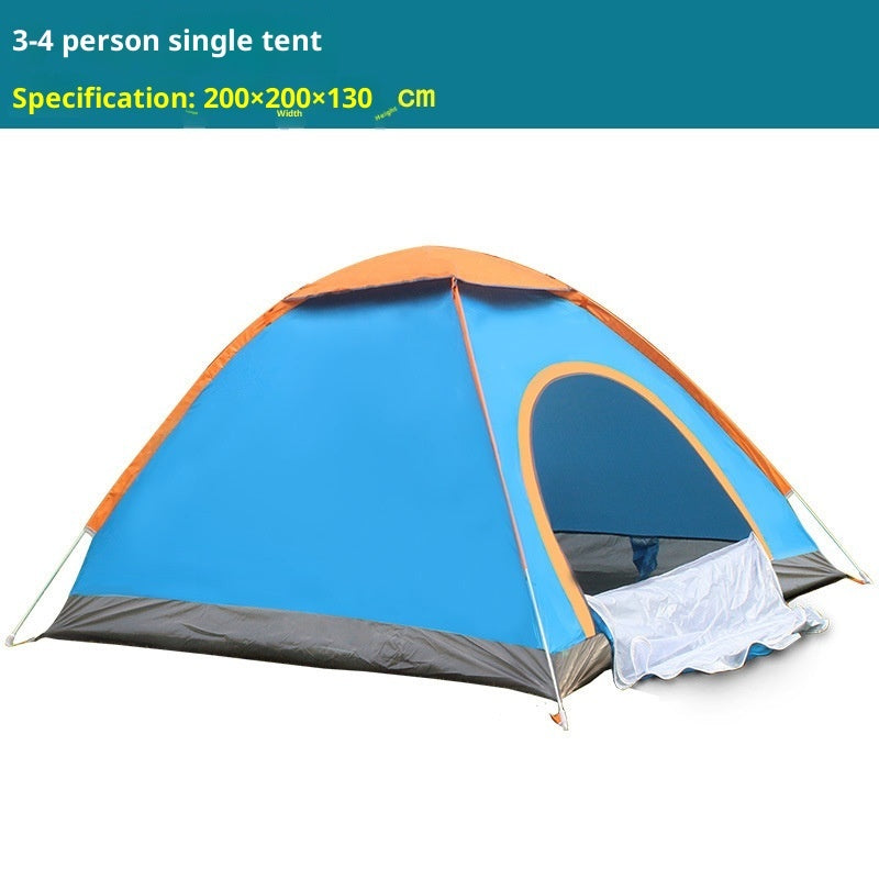 Automatic Double Single Door Camping Tent