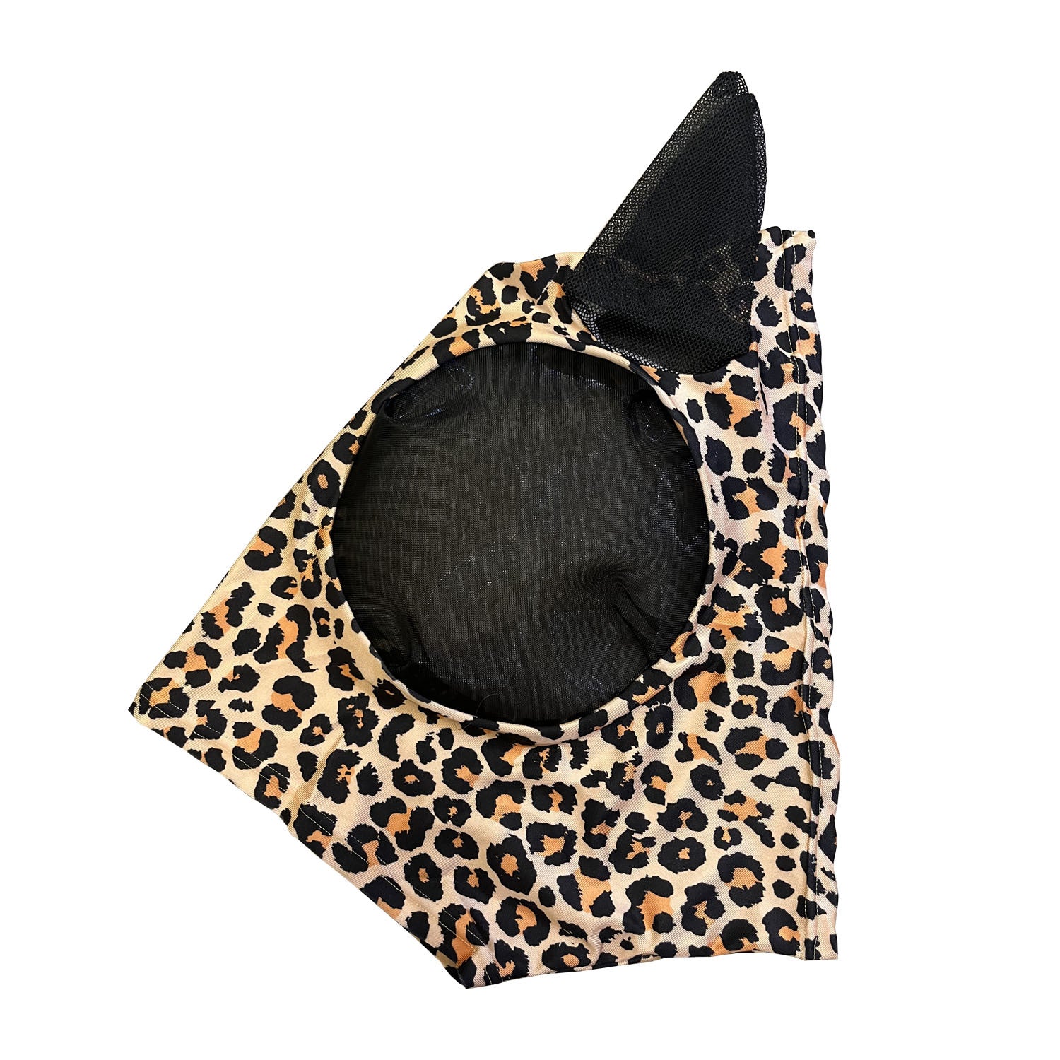 Breathable Leopard Print Horse Mask Anti-mosquito