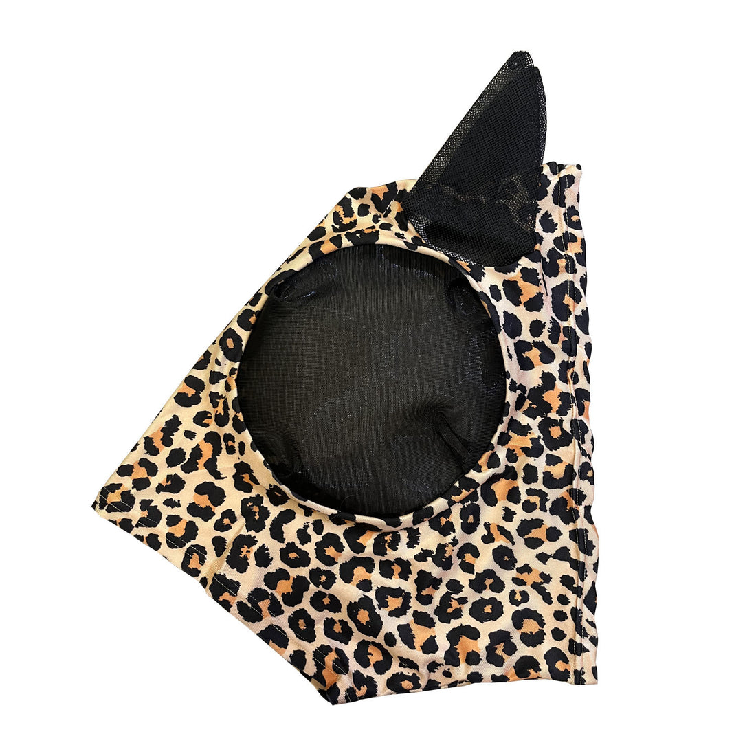 Breathable Leopard Print Horse Mask Anti-mosquito