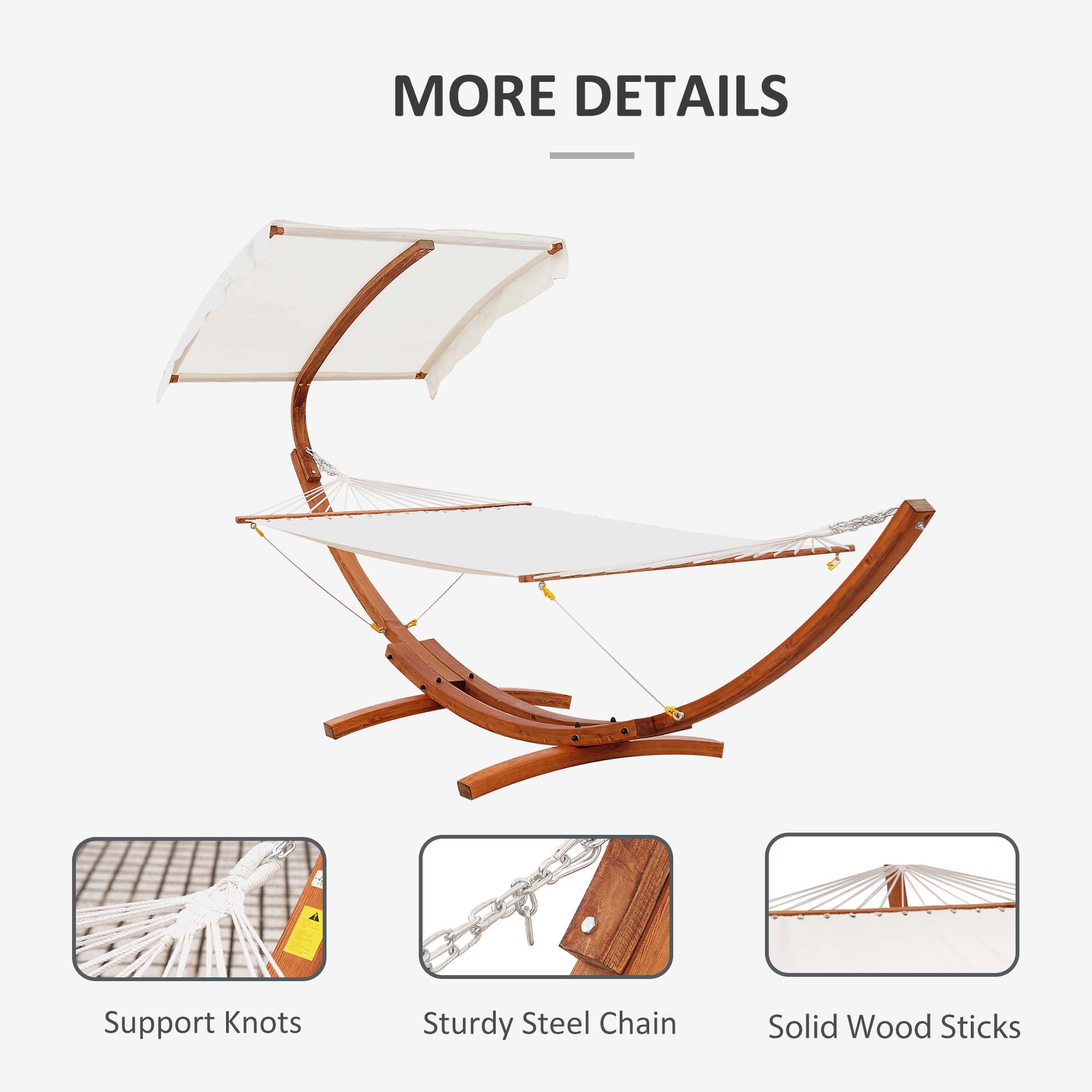 Outdoor Hammock with Stand & Accessories