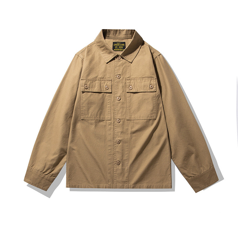 Tiger Pattern Camouflage Long Sleeve Shirt
