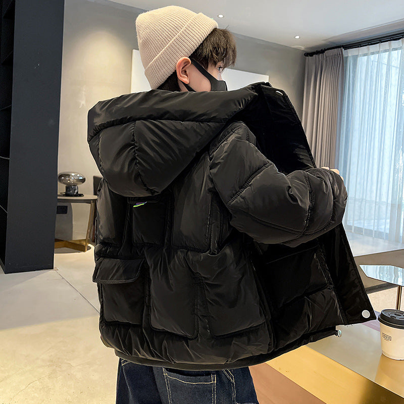 Children's Down And Wadded Jacket Thick Cotton Coat Jacket