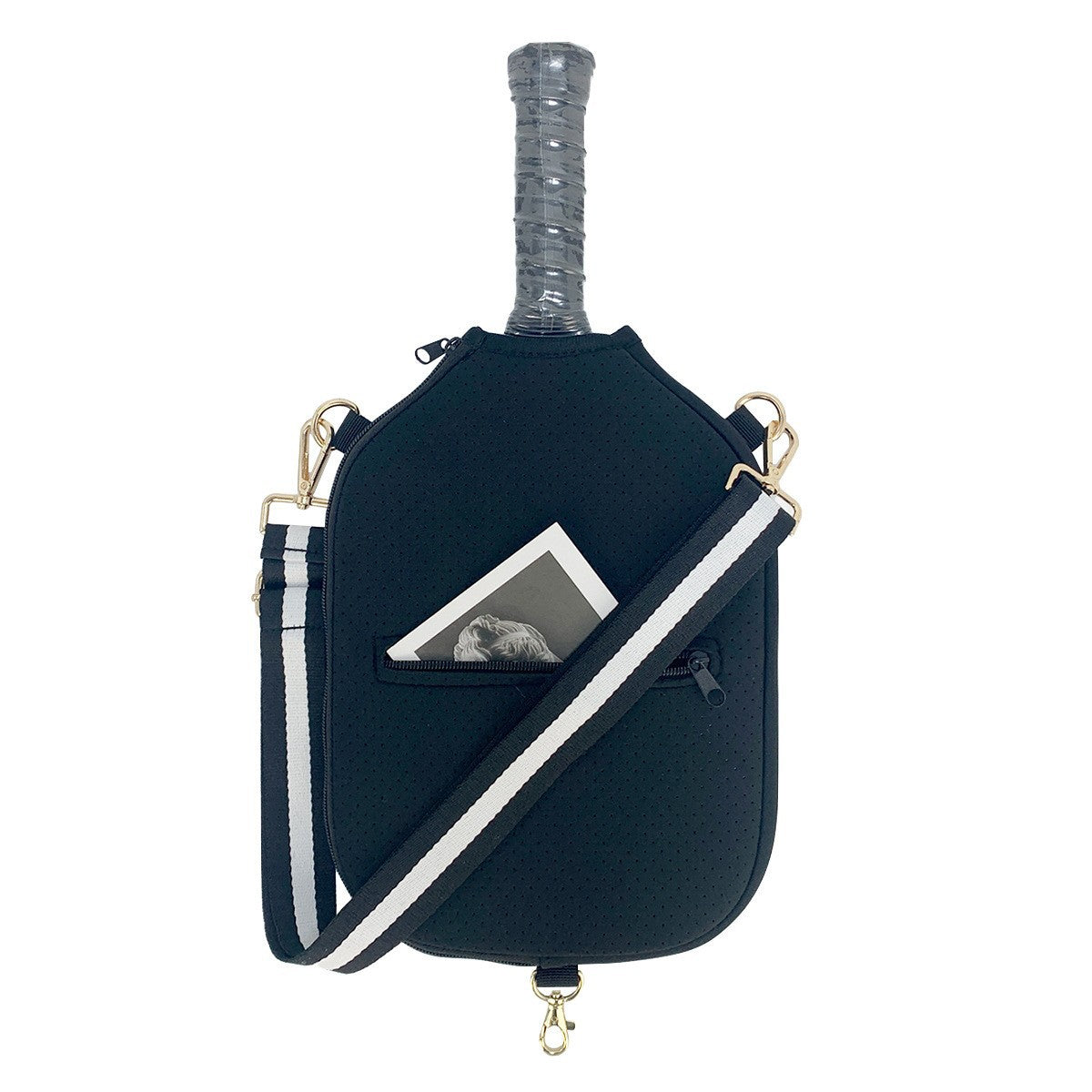 Diving-material Strap With Hook Single-shoulder Crossbody Pickleball Racket Bag