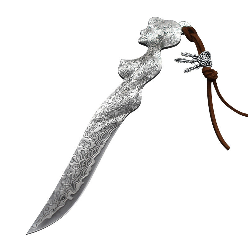 Outdoor Camping Hunting Tactics Self Defense Rescue High Hardness.Survival Practical Fruit Knife