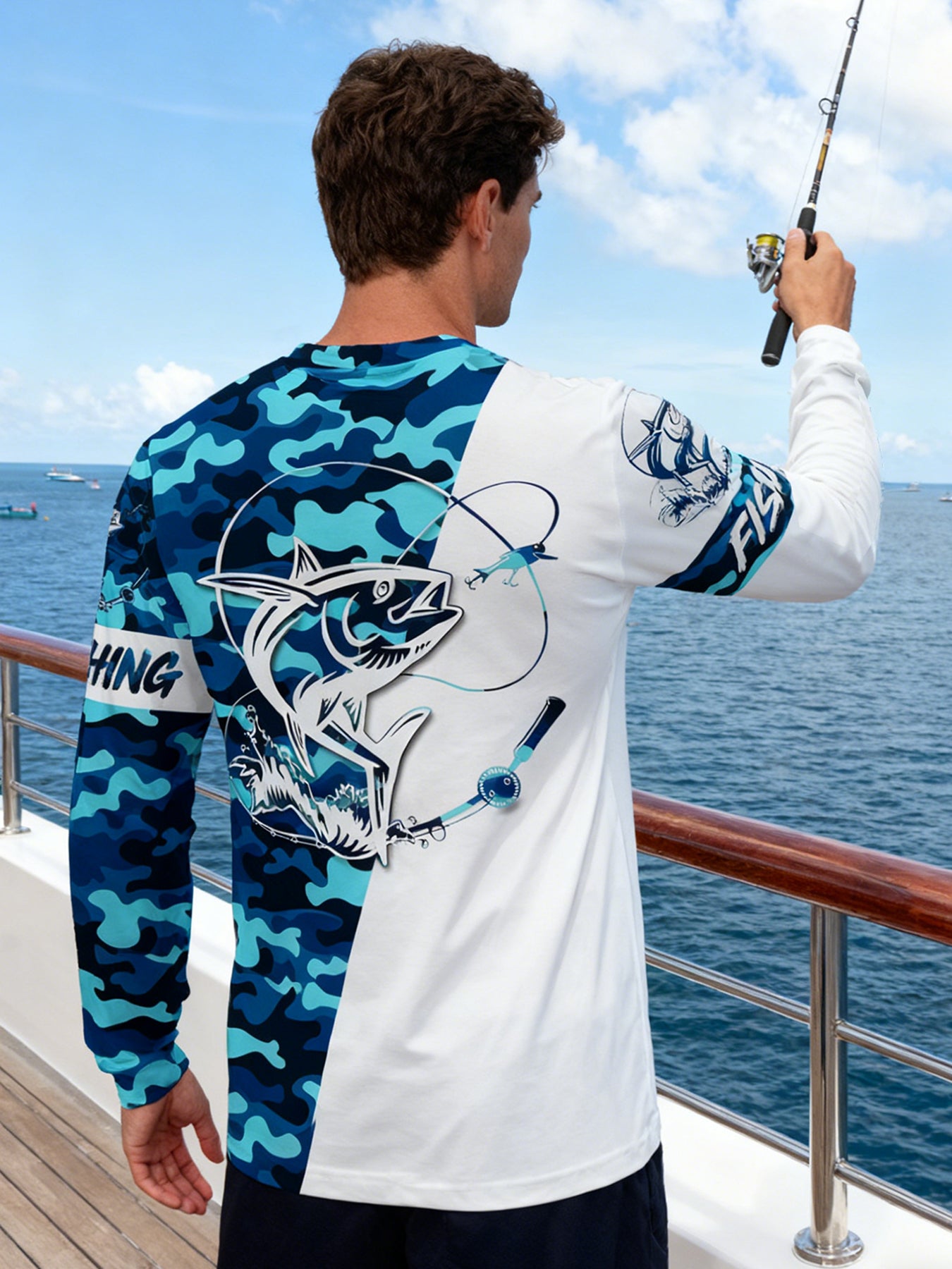 Fishing Hoodie UPF 50 Anti UV Sailing Shirt Surfing Summer Men Long Sleeve Hunting Jersey Camisa De Pesca Performance Fish Gear Beach Tops Wear Climbing Uniform Angling