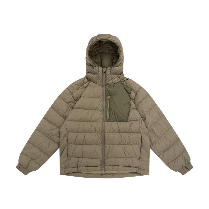 Men's Casual Retro Climbing Down Jacket