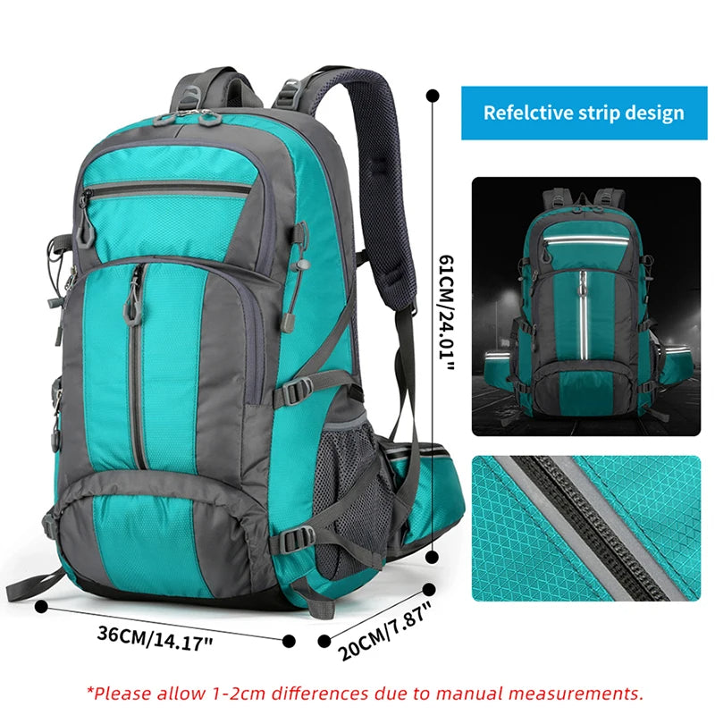 50L Large Capacity Camping Backpack