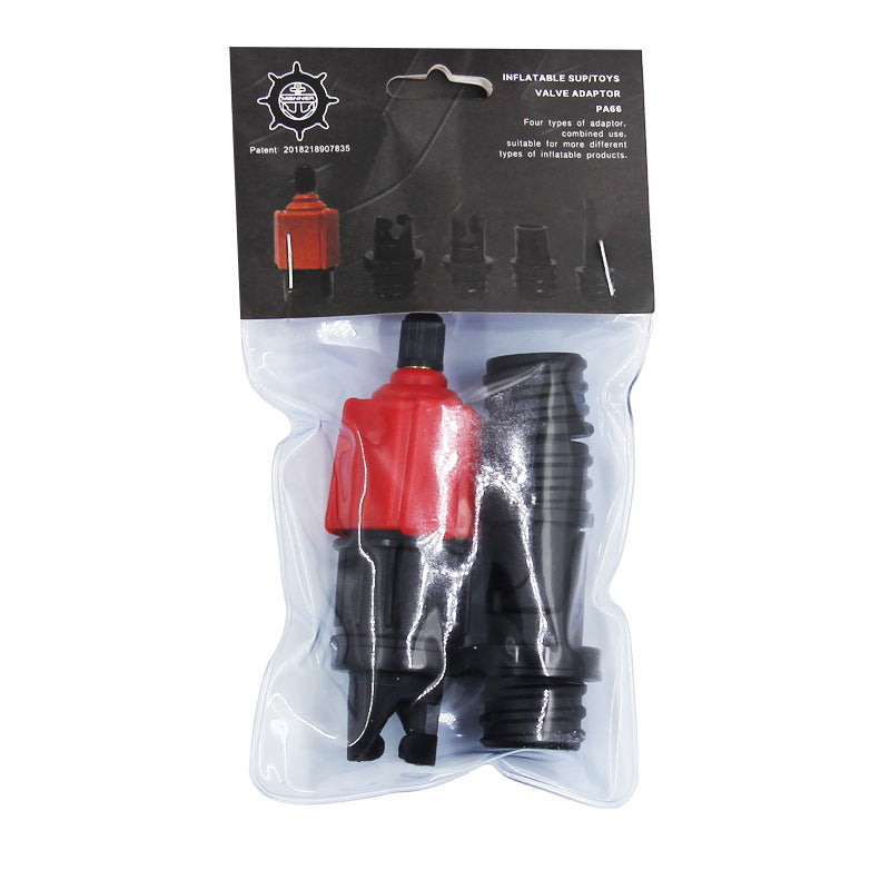 SUP Surfing Paddle Board Air Valve Adapter Multi Joint