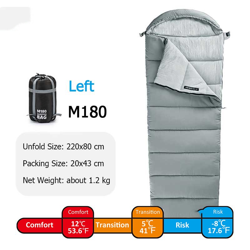 Spliceable Double Camping Cotton Sleeping Bag