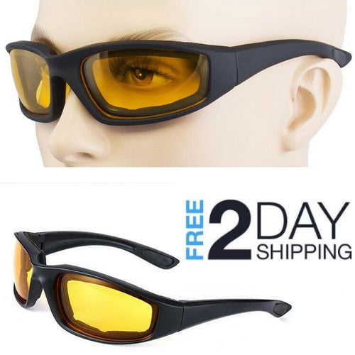 Chopper Cycling Sports Sunglasses For Men Wrap Around UV400 Protection For Cycling Fishing Driving Glasses Wind Resistant Biker Goggles