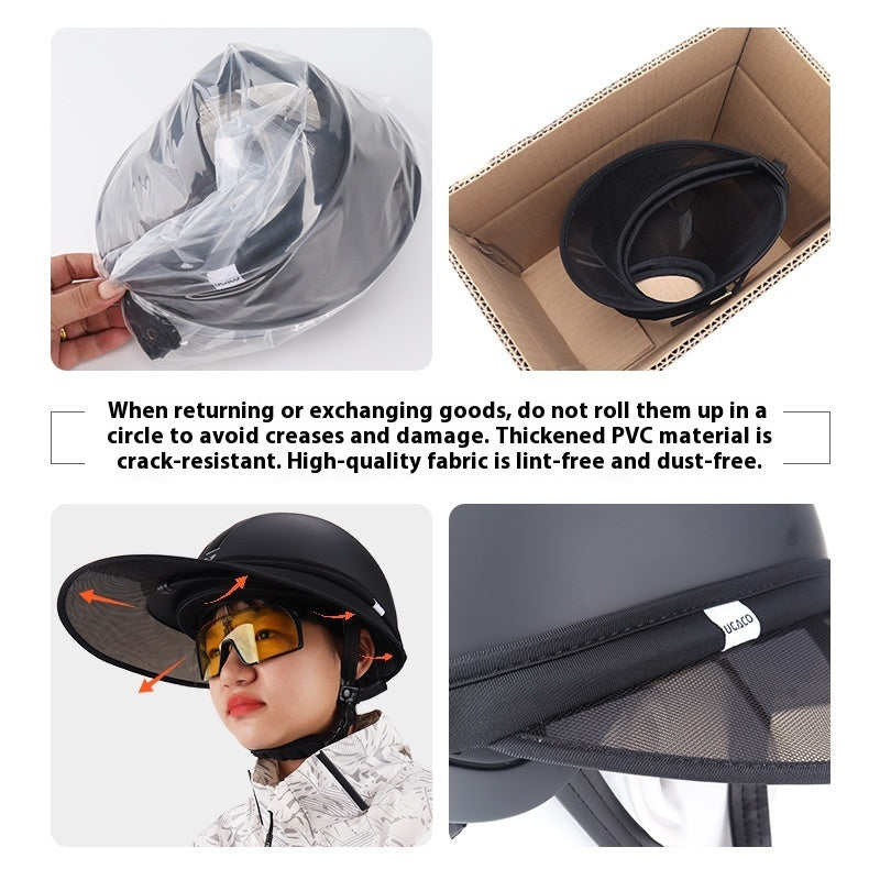Outdoor Riding Helmet Sun Equestrian Horse Riding Hat