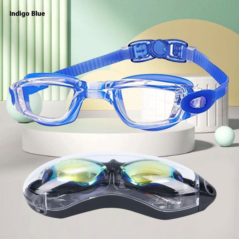 Children's Large Frame Anti-fog Swimming Goggles