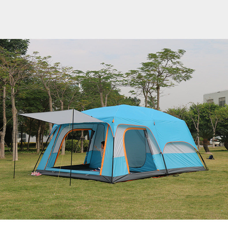 Multi-person Thickening Rain-proof Camping Tent Villa