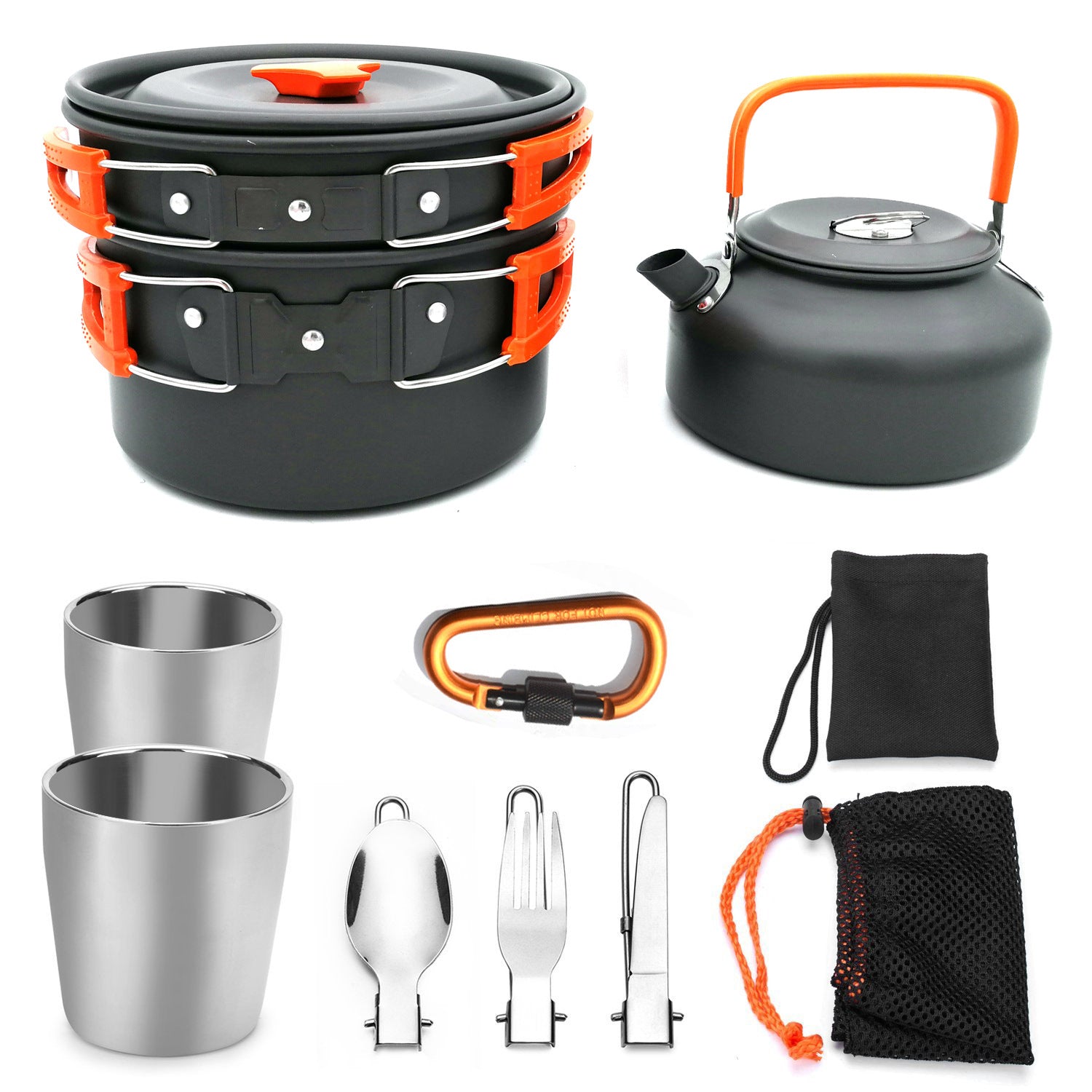 Outdoor Camping Cookware Travel Tableware Set