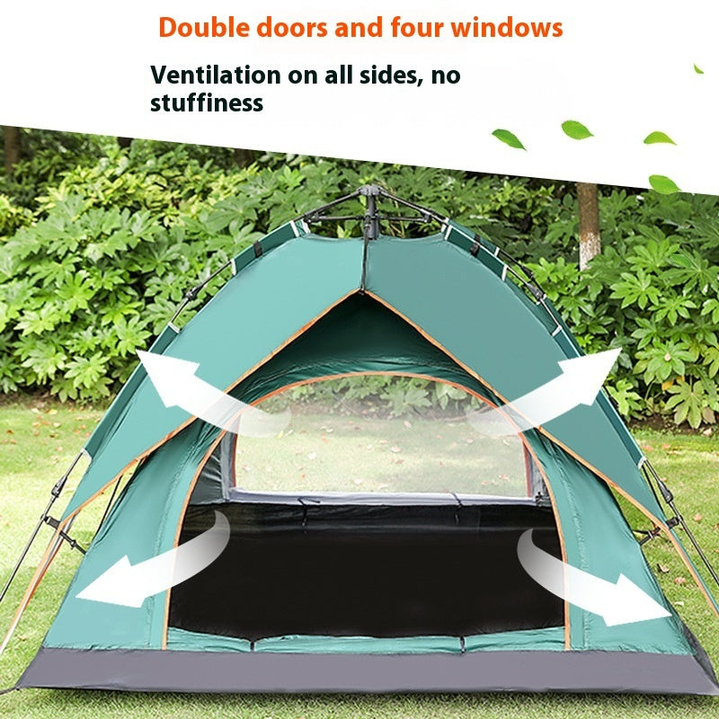 Double-layer 3-4 People Camping Tent