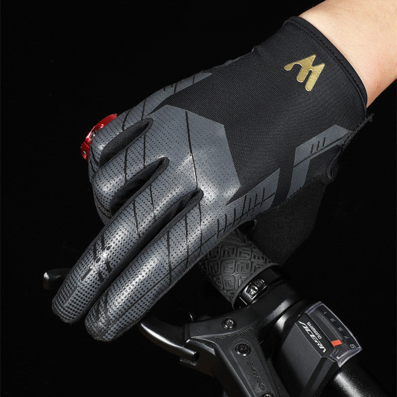 Riding Full Finger Shock Absorbing Gloves