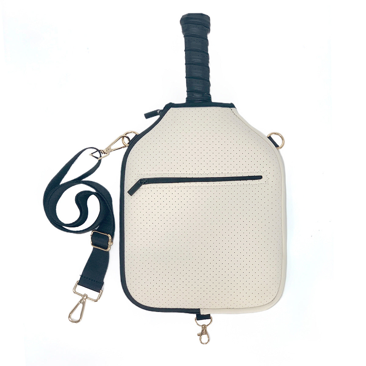 Diving-material Strap With Hook Single-shoulder Crossbody Pickleball Racket Bag