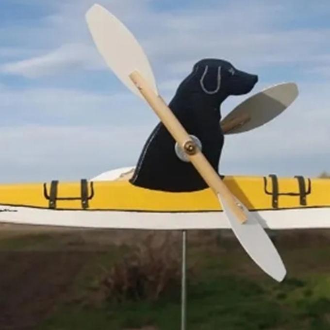 The Labrador Retriever And Kayak Carousel