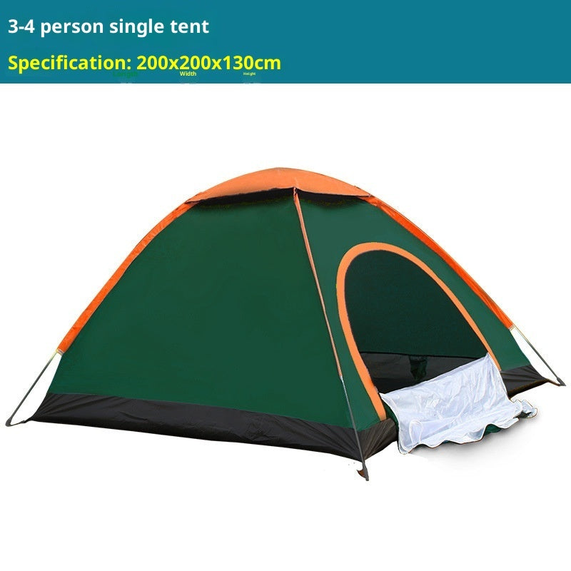 Automatic Double Single Door Camping Tent