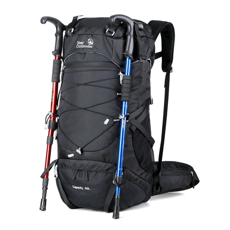 Outdoor Mountaineering Bag 50L Large Capacity Backpack