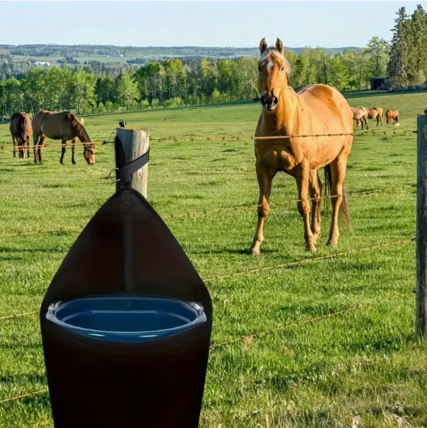 Horse-drawn Trailer Water Bucket Hanging Storage Horse Feed Bag For Farm Use