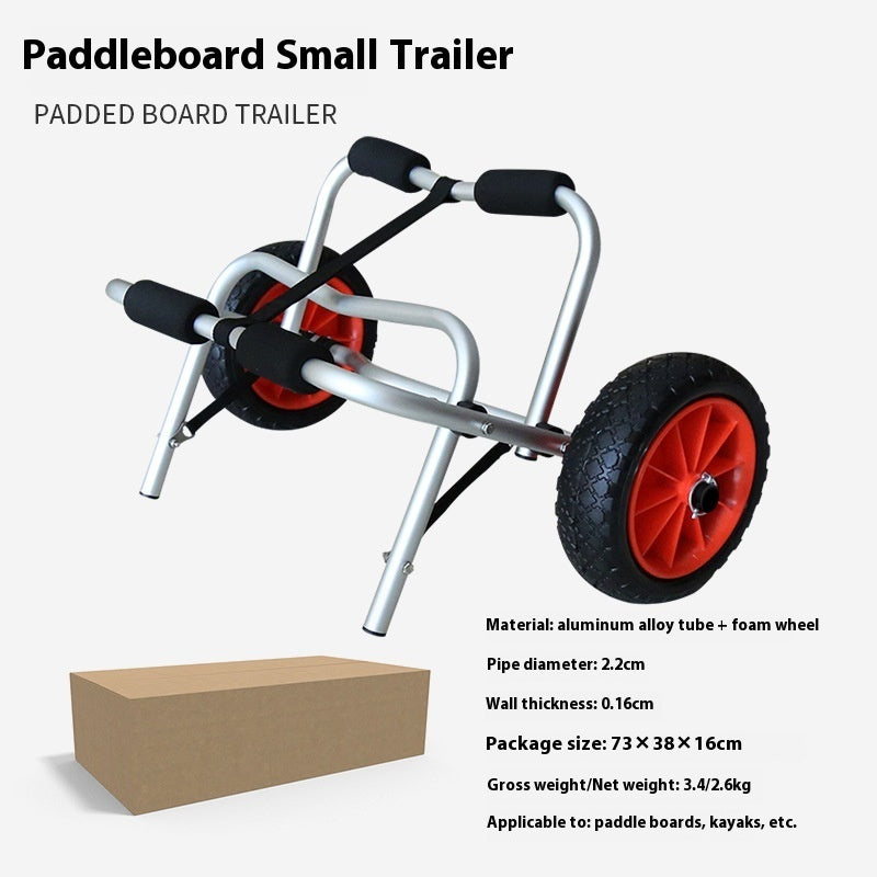 Paddle Board Canoe And Kayak Cart Aluminum Alloy Mobile Trailer