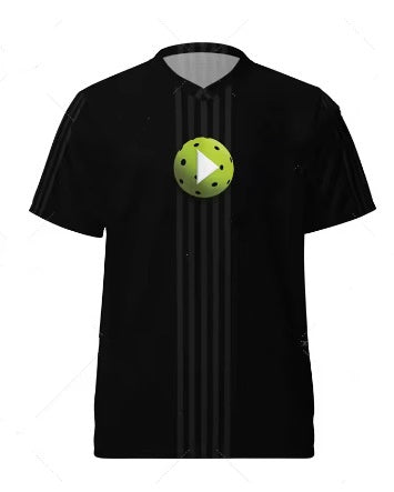 Mens 3D-Printed Pickleball T-Shirt For Summer And Spring Sports