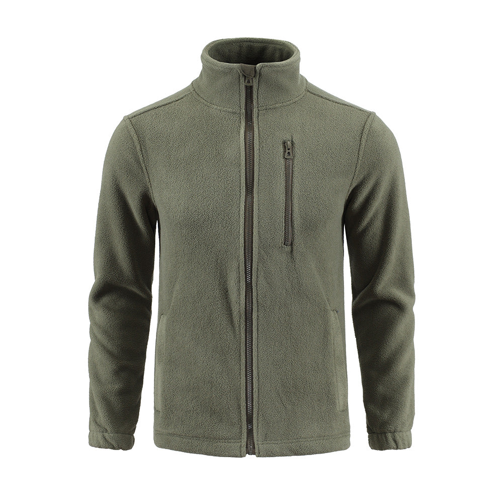 Camouflage Fleece Double-sided Polar Fleece Jacket