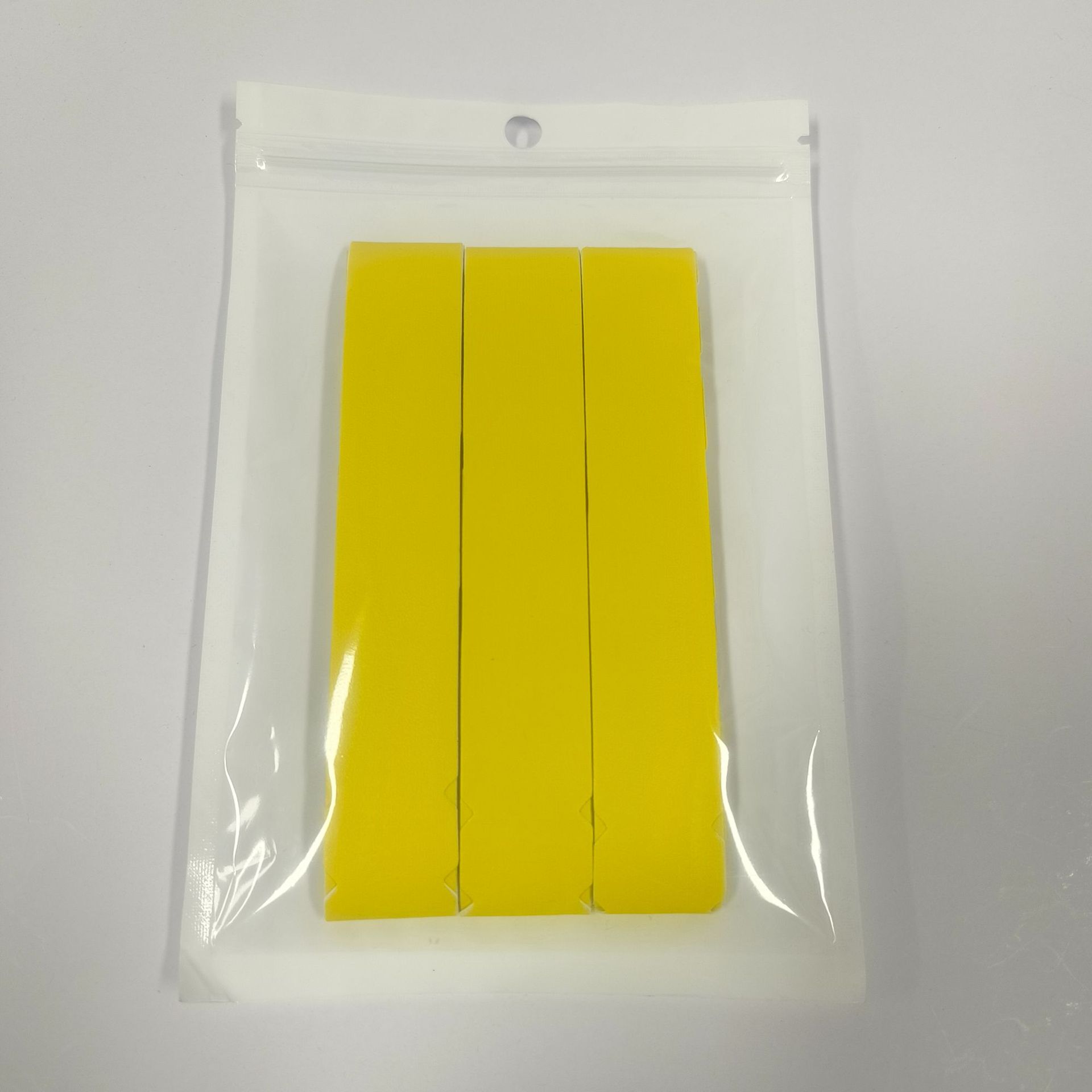 A Pack Of Three Pickleball Racket Frame Protectors Also Known As Edge Guards