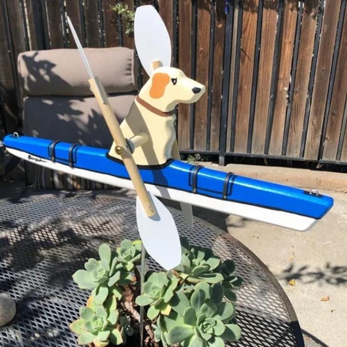 The Labrador Retriever And Kayak Carousel