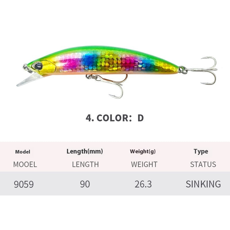 Lure Tossing Submerged Sea Fishing Bait