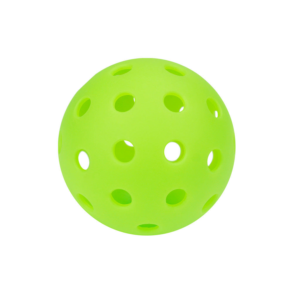 74mm40 Hole 26g Plastic Pickleball Weifu Holed Balls Pickleball Black Net Pocket Suit 12 PCs