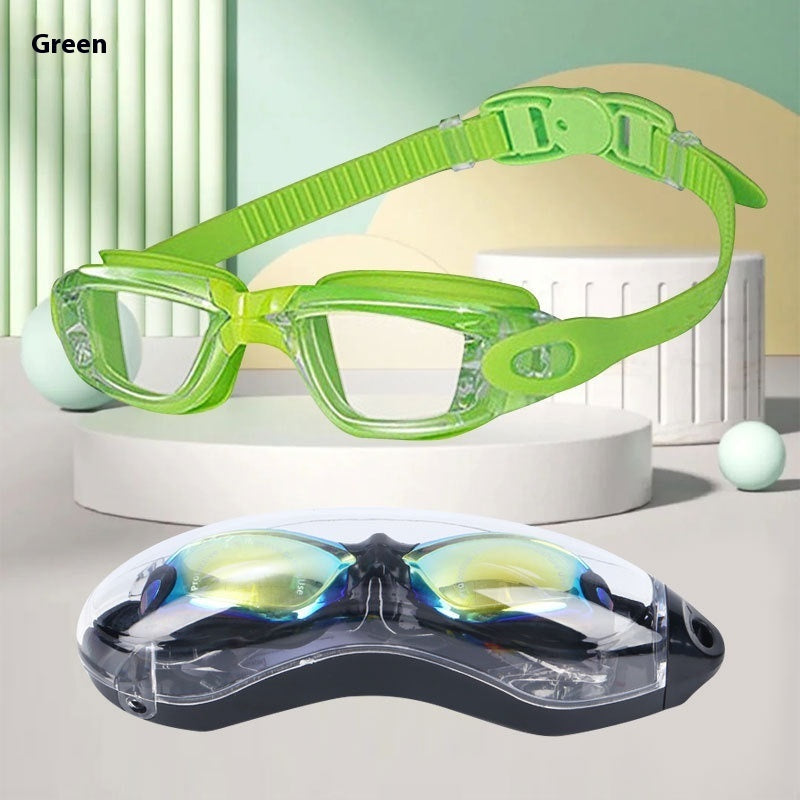 Children's Large Frame Anti-fog Swimming Goggles