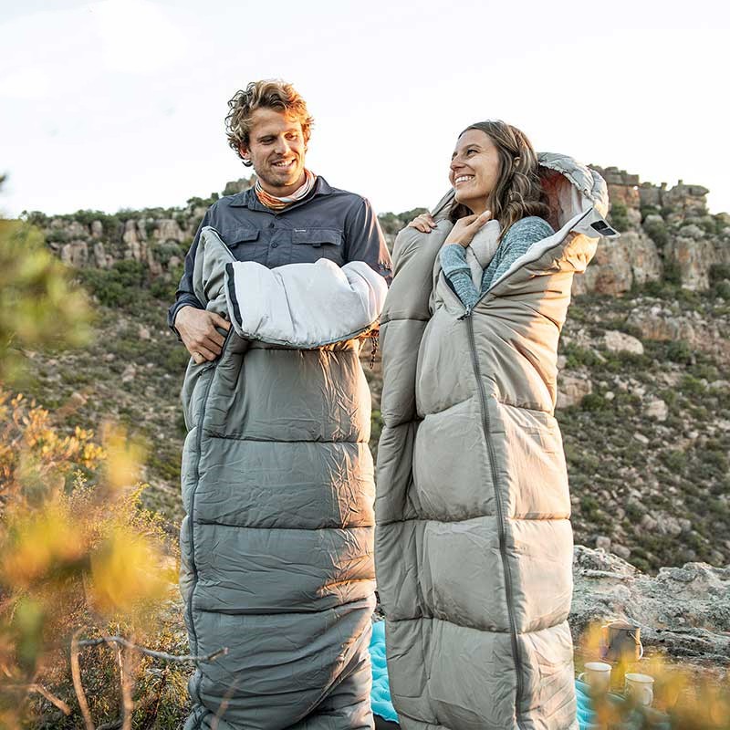 Spliceable Double Camping Cotton Sleeping Bag