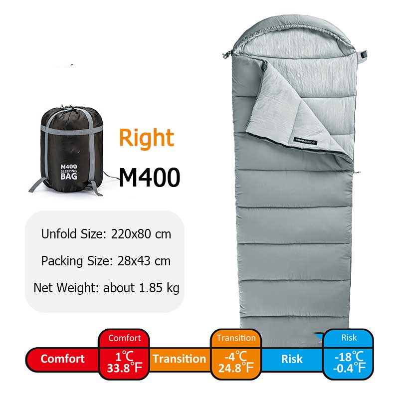 Spliceable Double Camping Cotton Sleeping Bag
