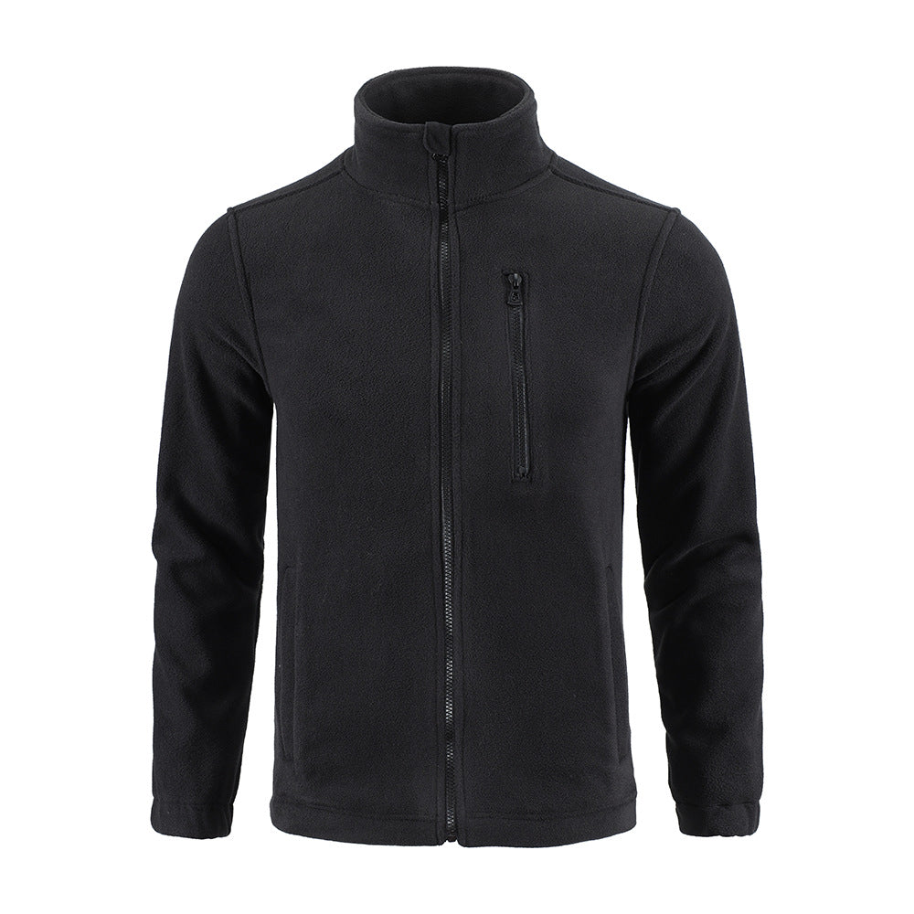 Camouflage Fleece Double-sided Polar Fleece Jacket