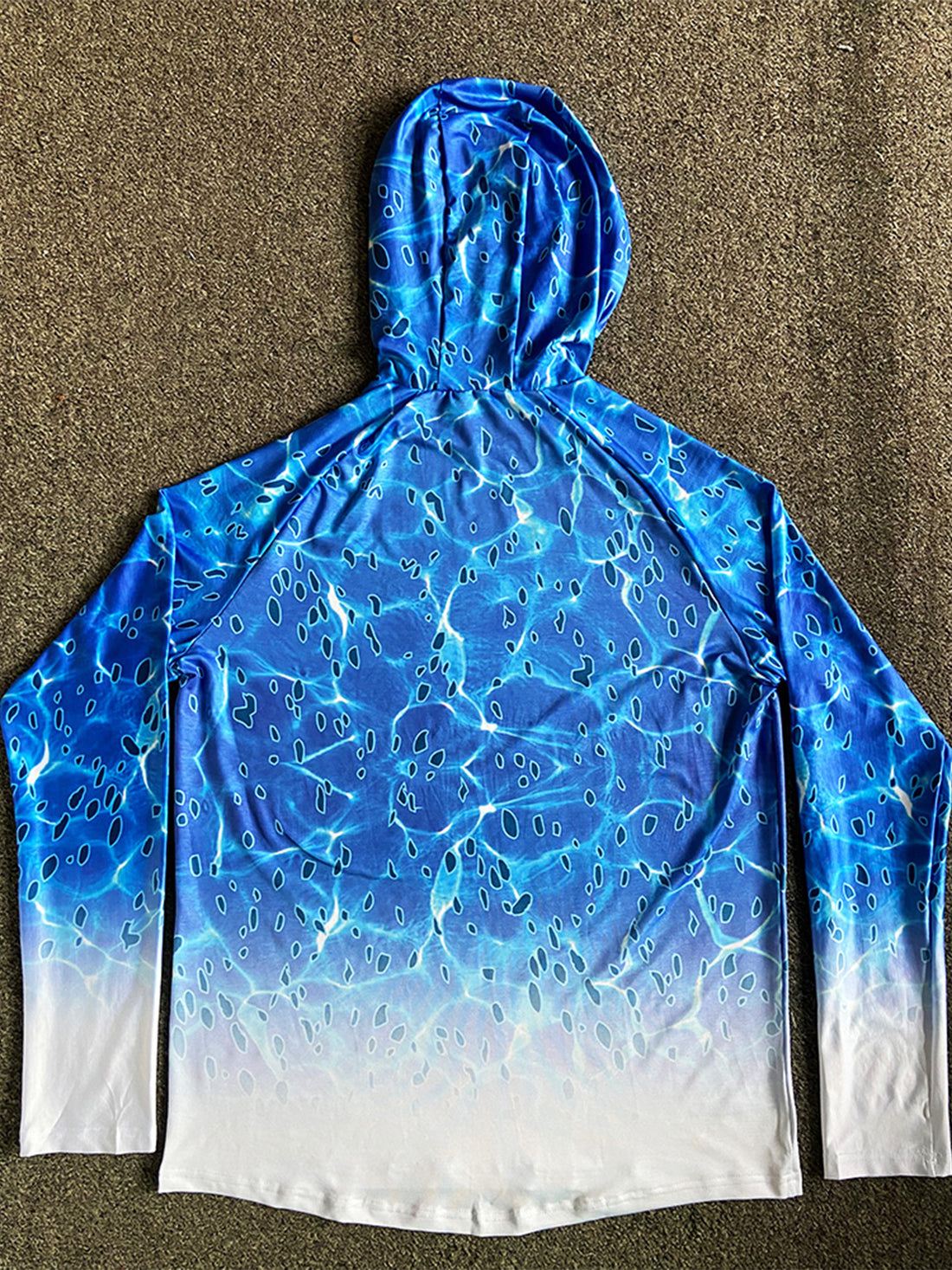 Fishing Hoodie Sailing Shirt Surfing Face Cover Neck Summer Men Long Sleeve Hunting Jersey Camisa De Pesca Performance Fish Gear Beach Tops Wear Climbing Uniform Angling